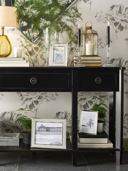 Laura Ashley Henshaw 3 Drawer Triple Console Table