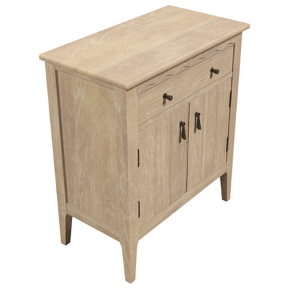 Calford Washed Oak 2 Drawer 1 Door Cabinet	- 3271003