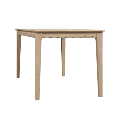 Laura Ashley Calford Washed Oak Fixed Dining Table - 3271009
