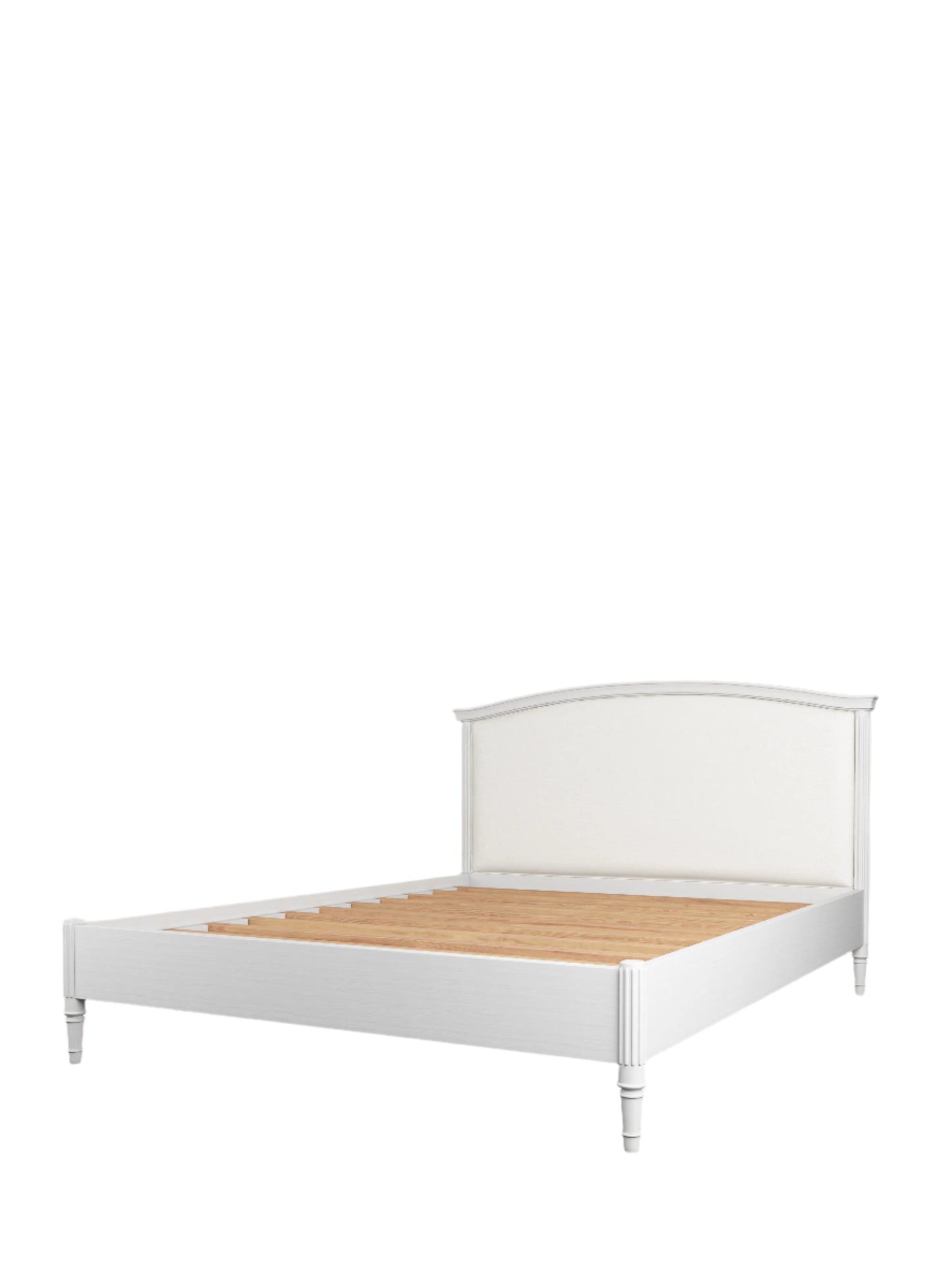 Laura Ashley Bramford Whitewashed Oak Bed Frame in 3 Sizes - White Bear Furnishings
