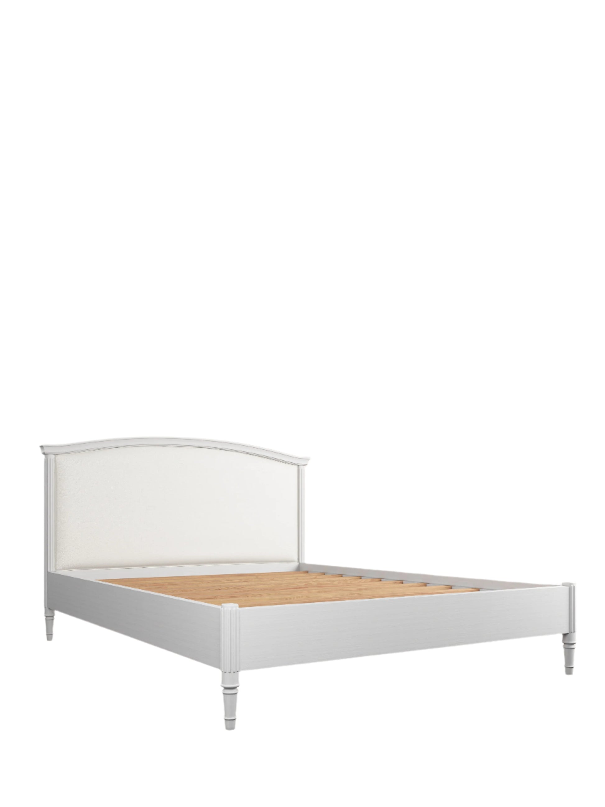 Laura Ashley Bramford Whitewashed Oak Bed Frame in 3 Sizes - White Bear Furnishings