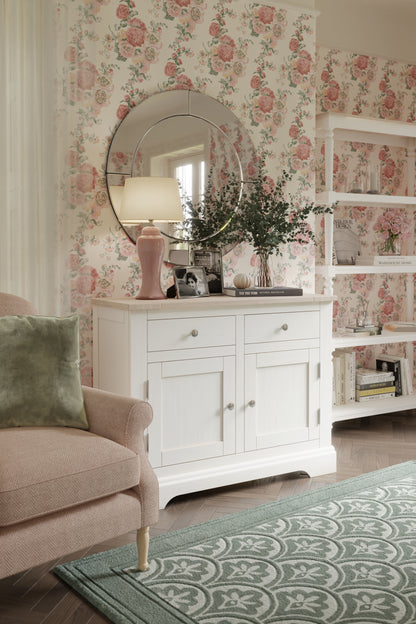 Laura Ashley Dorset 2 Door 2 Drawer Sideboard - 3746705 - White Bear Furnishings