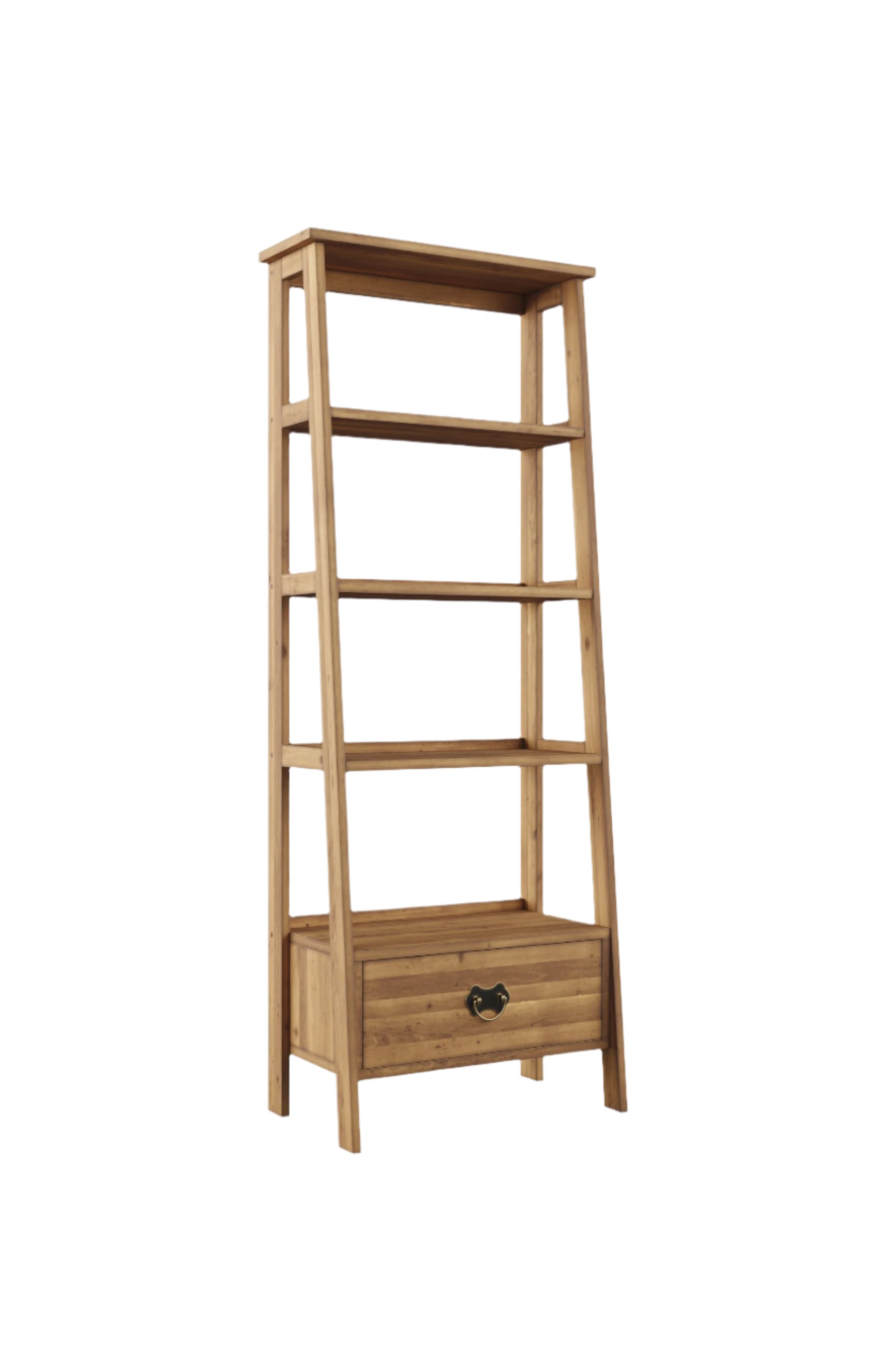 Laura Ashley Garrat Ladder Shelving Unit in Honey - 3535418 - White Bear Furnishings