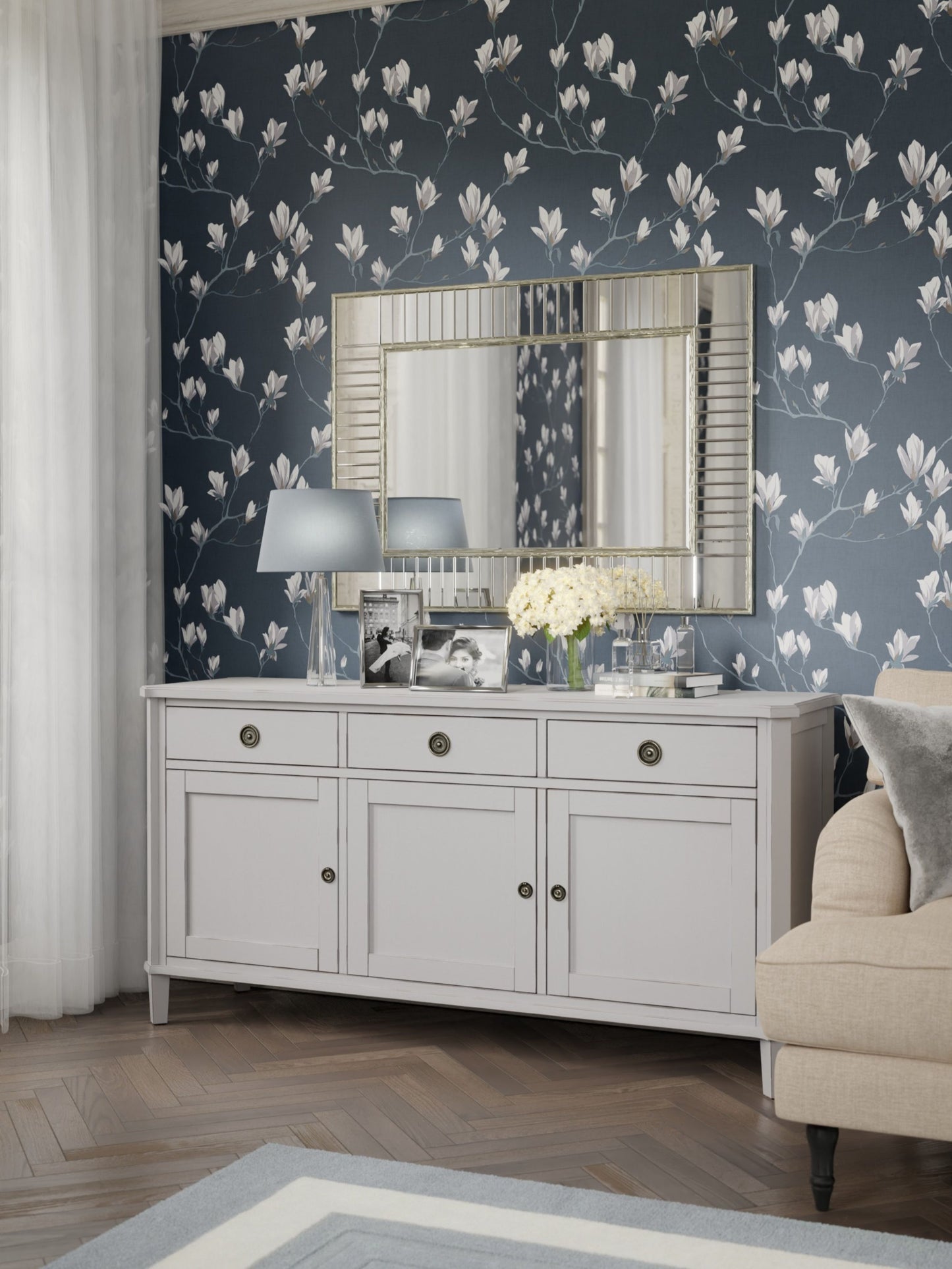 Laura Ashley Henshaw 3 Door 3 Drawer Sideboard