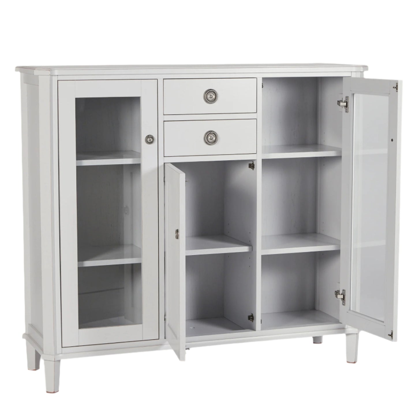 Laura Ashley 3 Door 2 Drawer Low Display Cabinet Unit