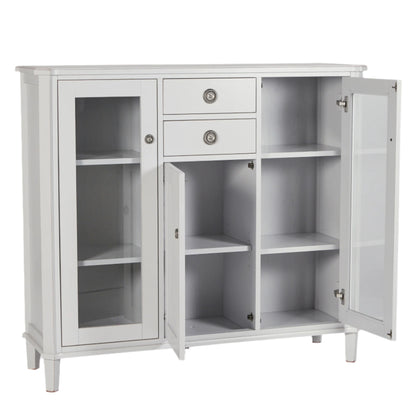 Laura Ashley 3 Door 2 Drawer Low Display Cabinet Unit