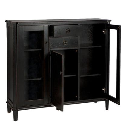 Laura Ashley 3 Door 2 Drawer Low Display Cabinet Unit