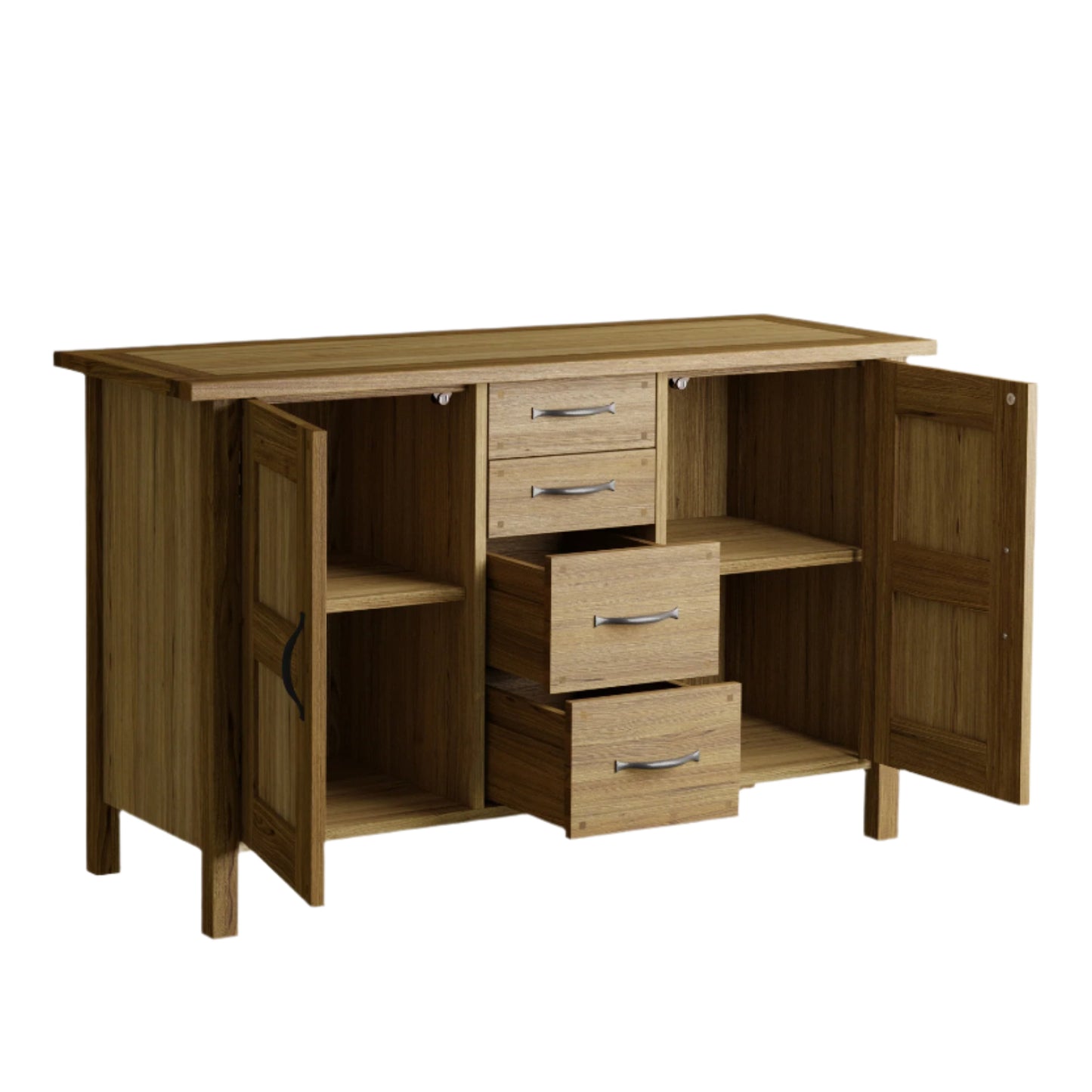 Laura Ashley Milton 2 Door 4 Drawer Sideboard in Oak	Wood - 3190241