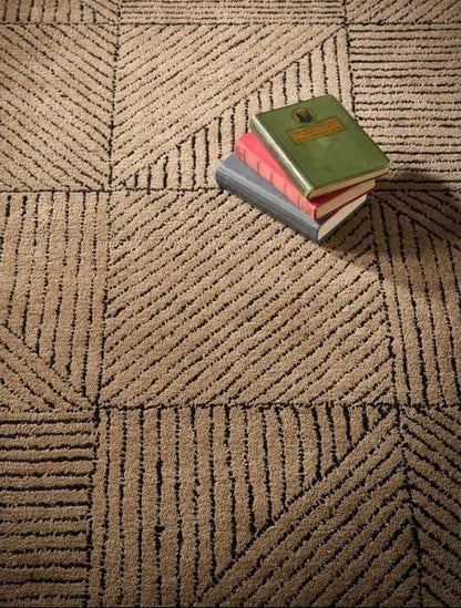 Eco Modern Wool Rug Geometric Design