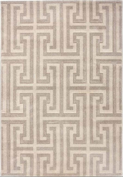 Greek Key Rug Geometric Design