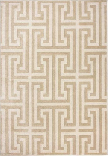Greek Key Rug Geometric Design