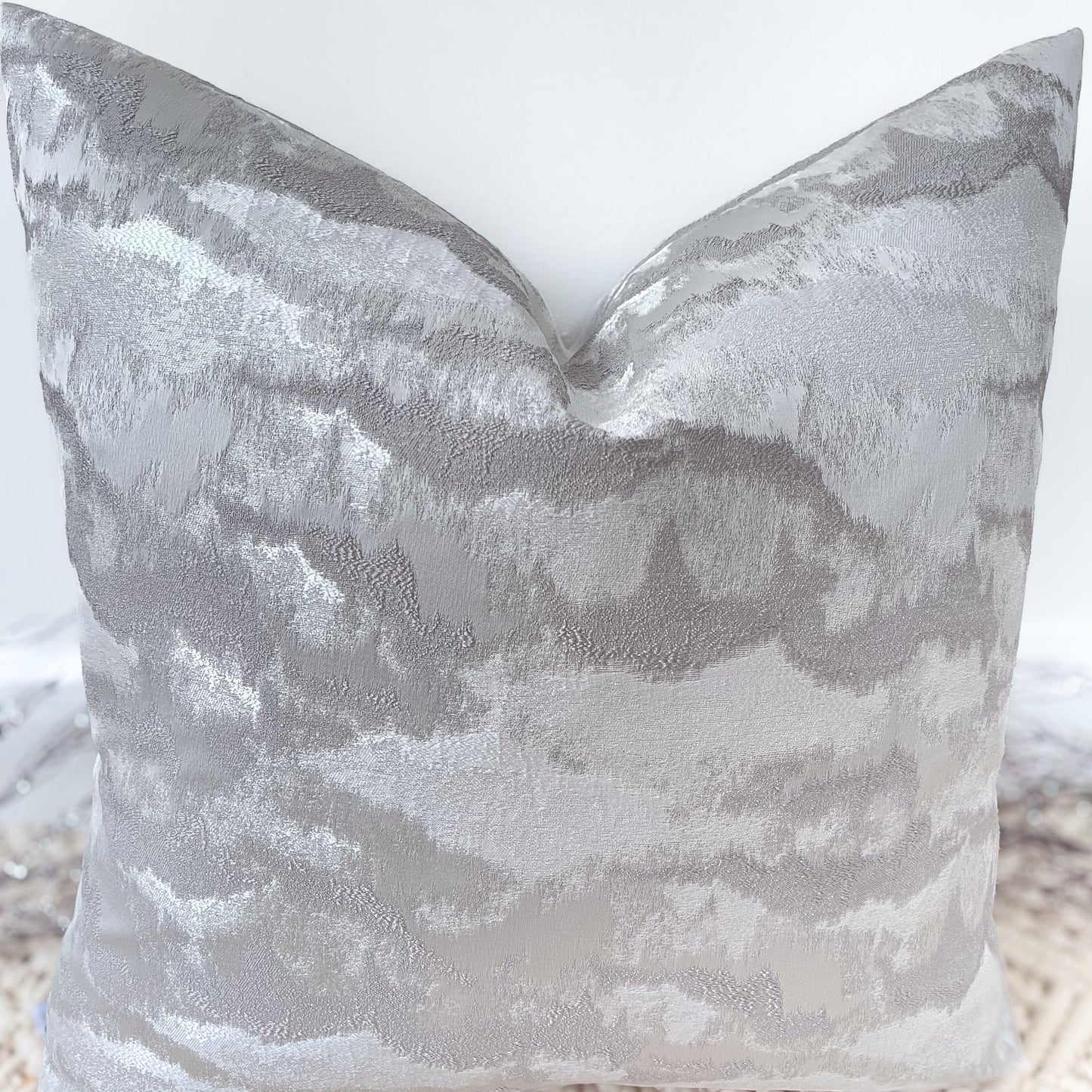 The Couture Cushion - The Silver Vestige - Style No. 97