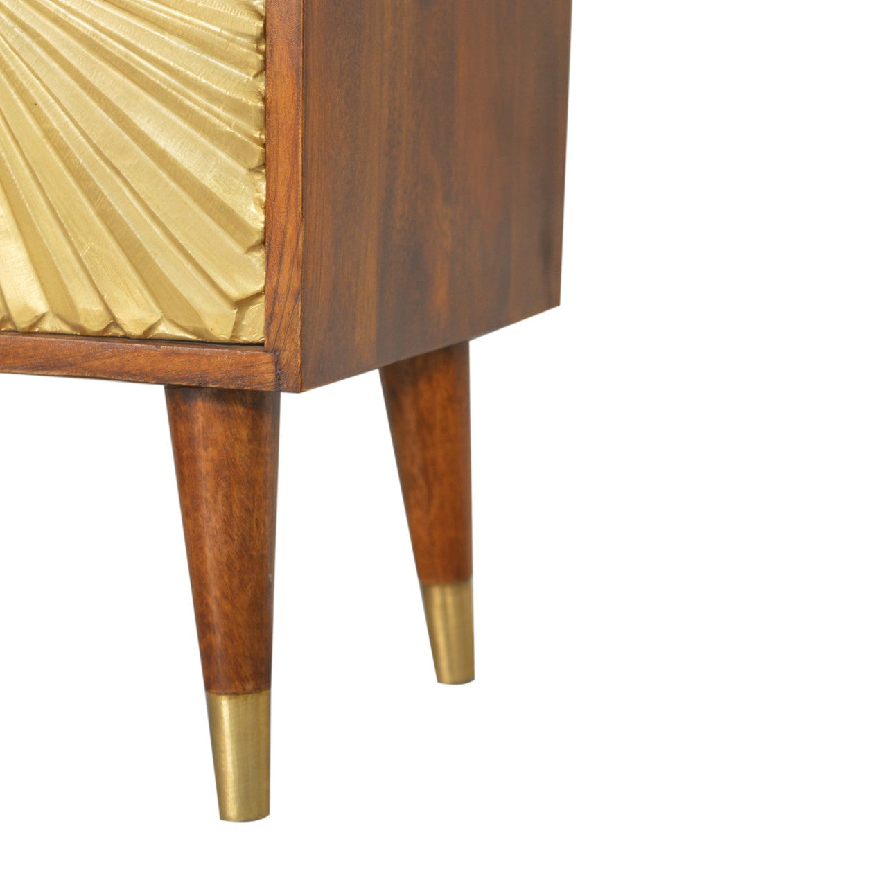 Manila Gold Bedside - White Bear Furnishings