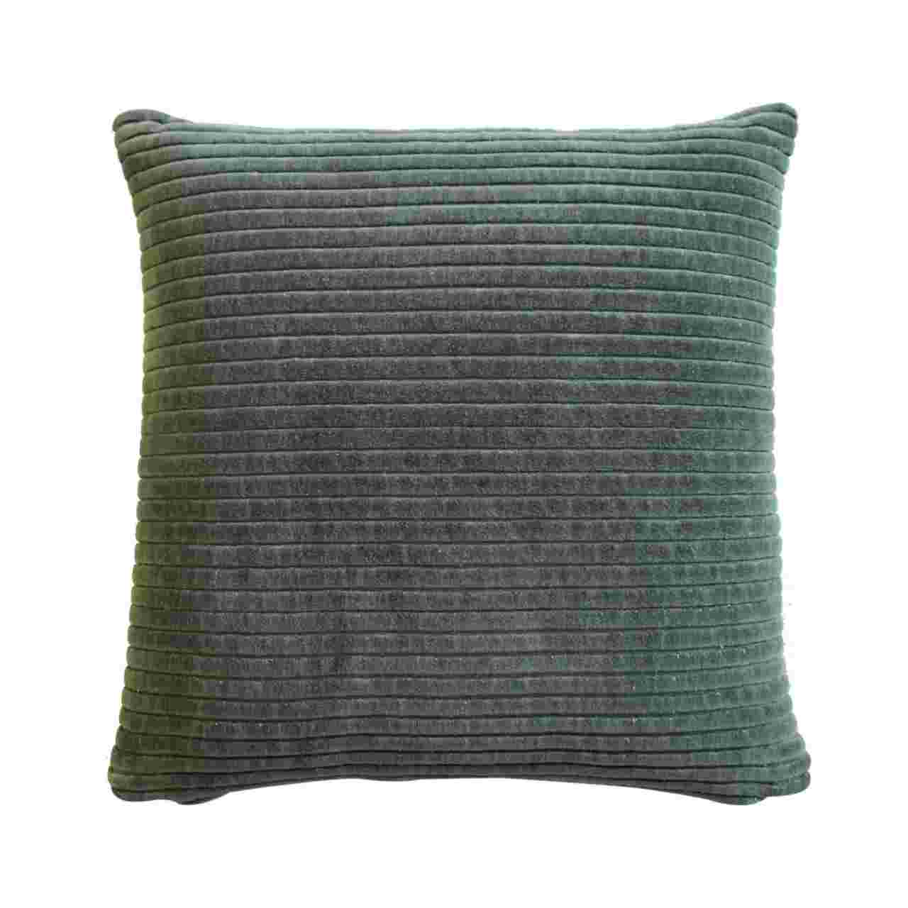 Ribbed Green Cushion Set of 2 - White Bear Furnishings