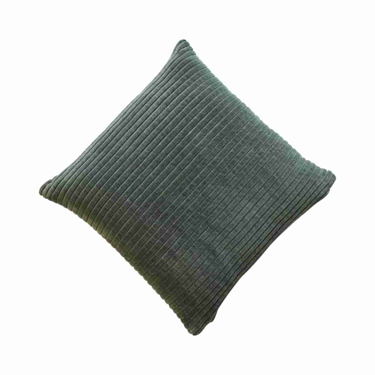 Ribbed Green Cushion Set of 2 - White Bear Furnishings