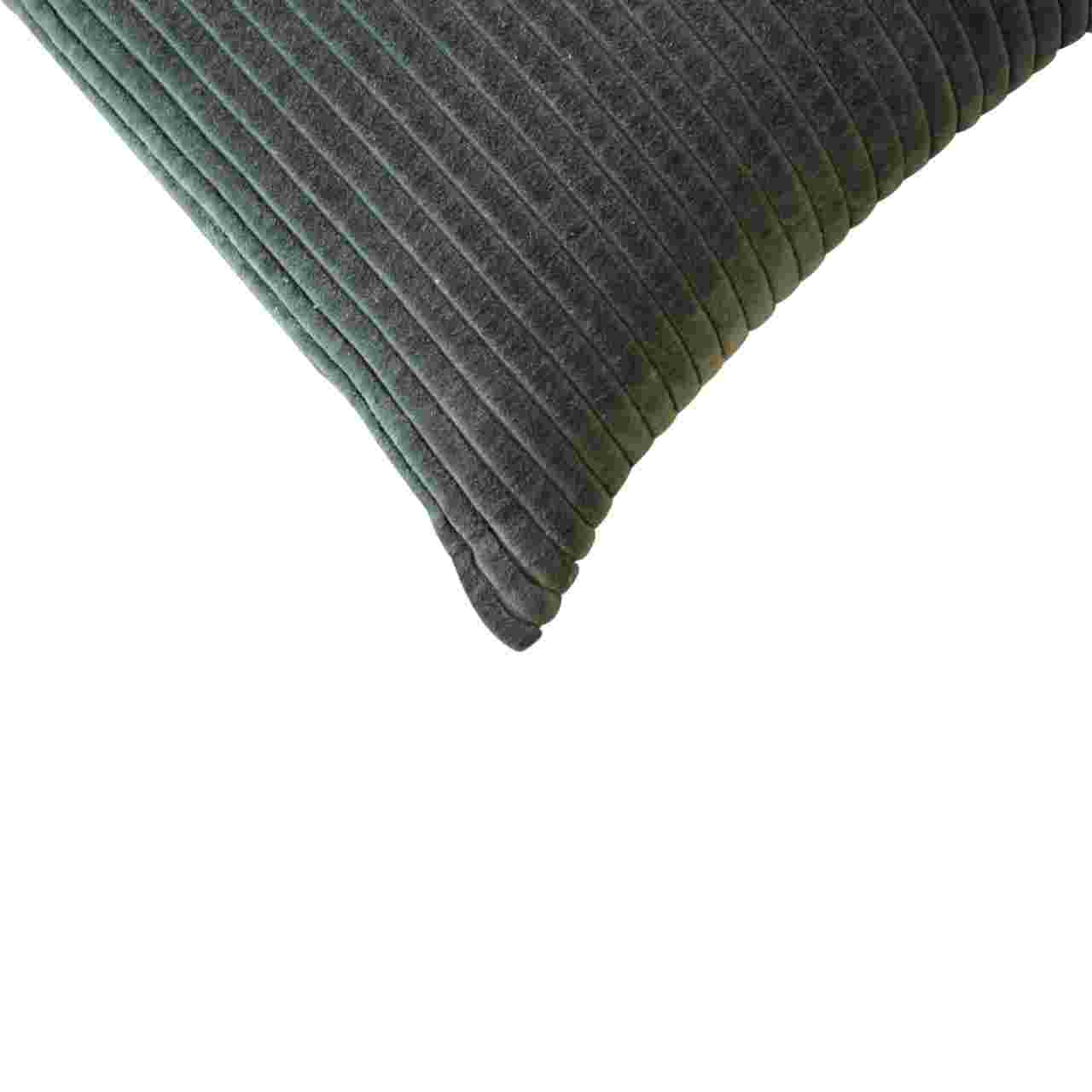 Ribbed Green Cushion Set of 2 - White Bear Furnishings