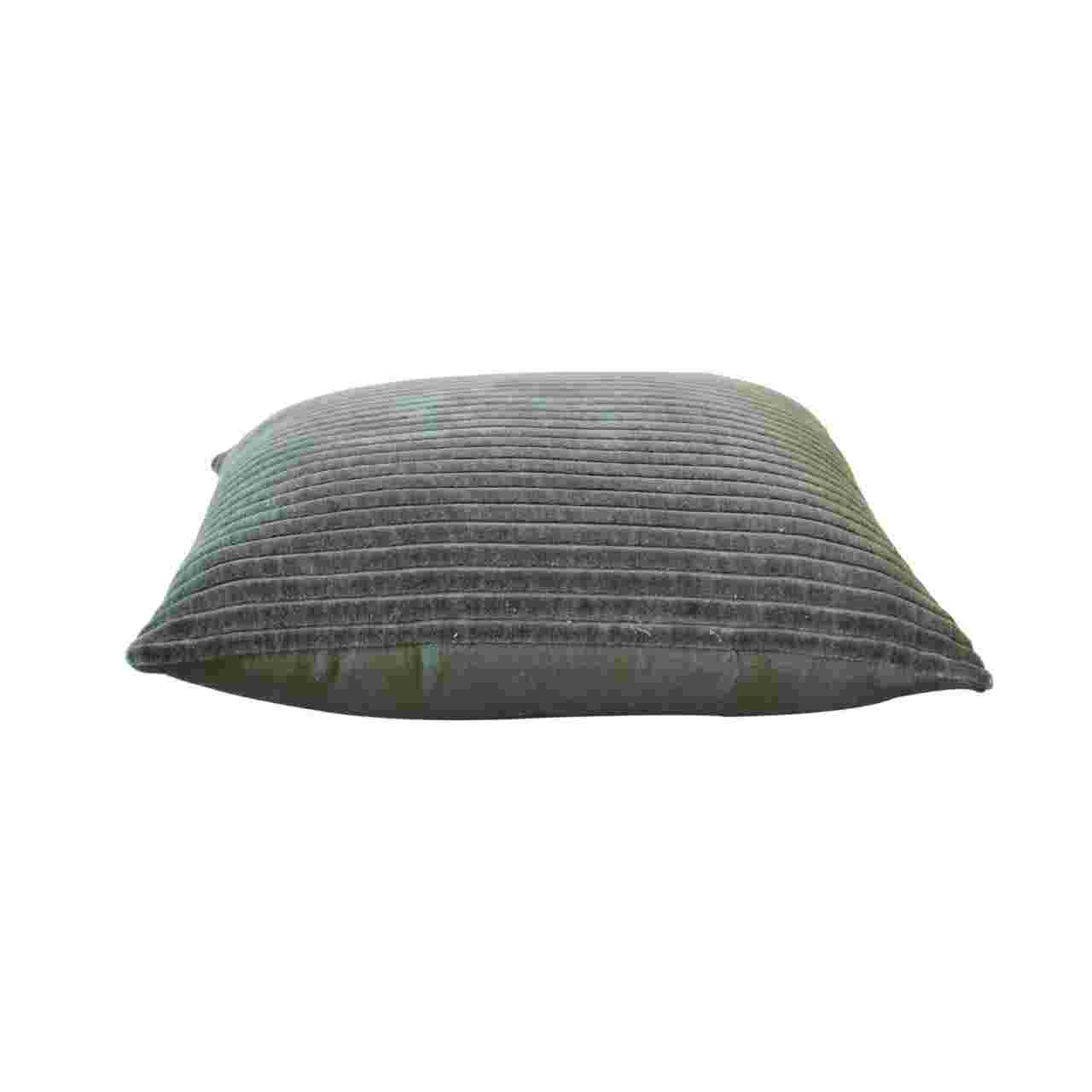 Ribbed Green Cushion Set of 2 - White Bear Furnishings