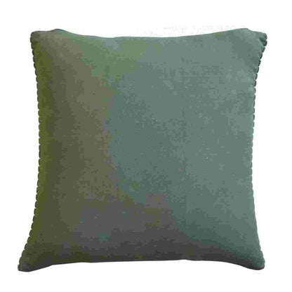 Ribbed Green Cushion Set of 2 - White Bear Furnishings