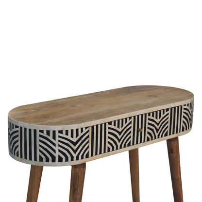 Edessa Bone Inlay Console Table - IN3383