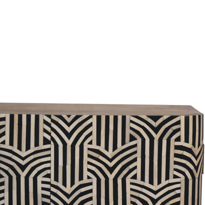 Handcrafted Edessa Bone Inlay Cabinet – IN3392