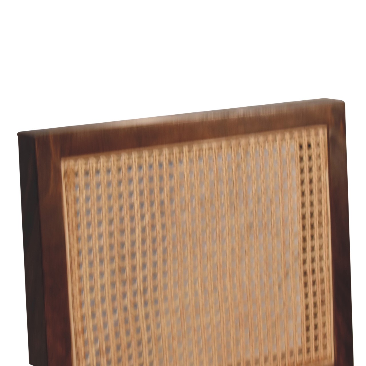 Cream Boucle Rattan Chair - White Bear Furnishings