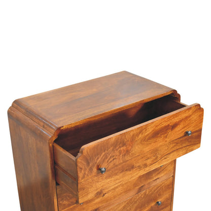 Newton Chestnut 3 Drawer Chest - White Bear Furnishings
