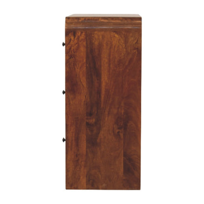 Newton Chestnut 3 Drawer Chest - White Bear Furnishings