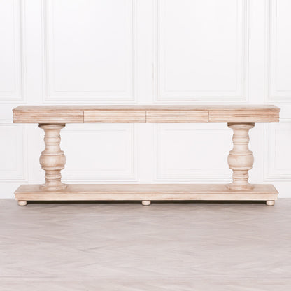 Maison Reproductions  Wooden Console Table with Drawers - KFA152