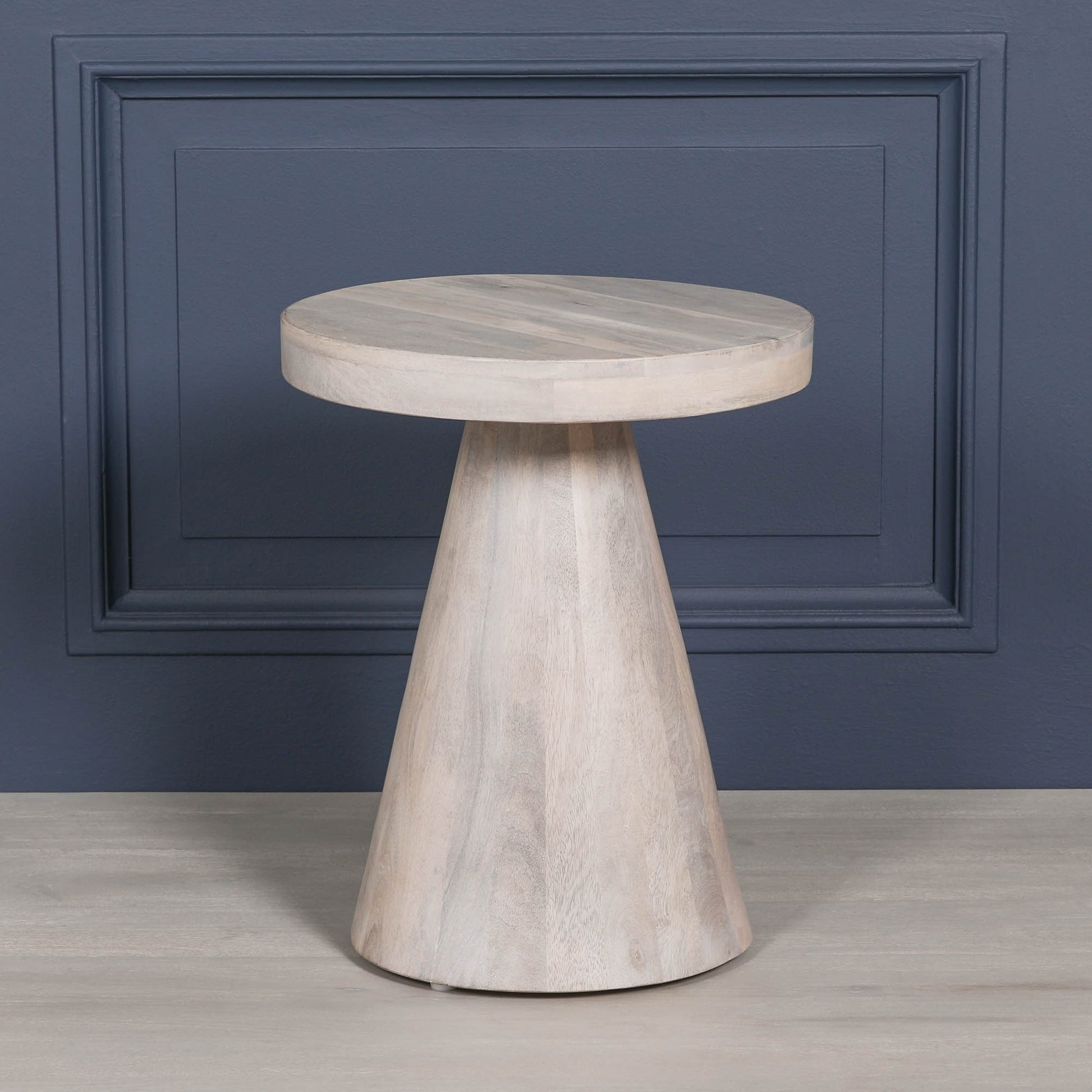 Handcrafted Blanchie Wooden Nesting Side Occasional Table – KFA444 - White Bear Furnishings
