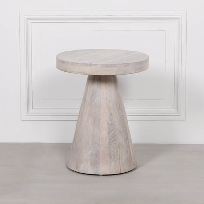 Handcrafted Blanchie Wooden Nesting Side Occasional Table – KFA444 - White Bear Furnishings