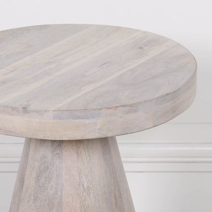 Handcrafted Blanchie Wooden Nesting Side Occasional Table – KFA444 - White Bear Furnishings