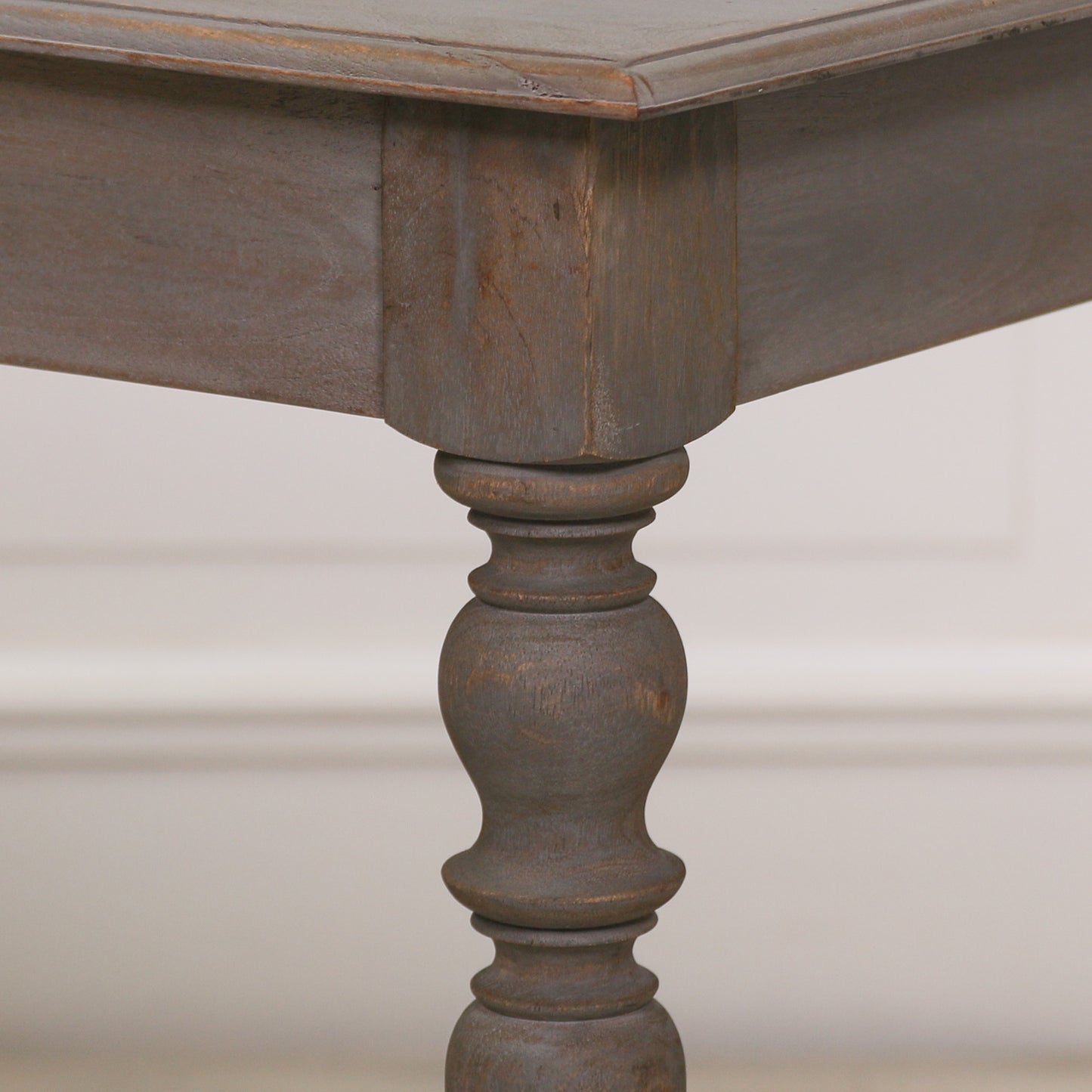 Maison Reproductions Rustic Wooden Column Leg Console -  KFA679