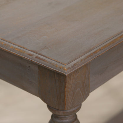 Maison Reproductions Rustic Wooden Column Leg Console -  KFA679