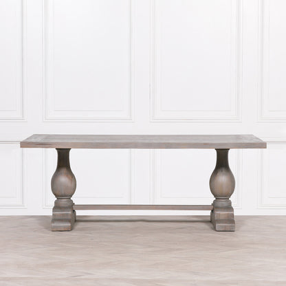 Maison Reproductions Wooden Rustic Rectangular Dining Table 210cm - KFA931