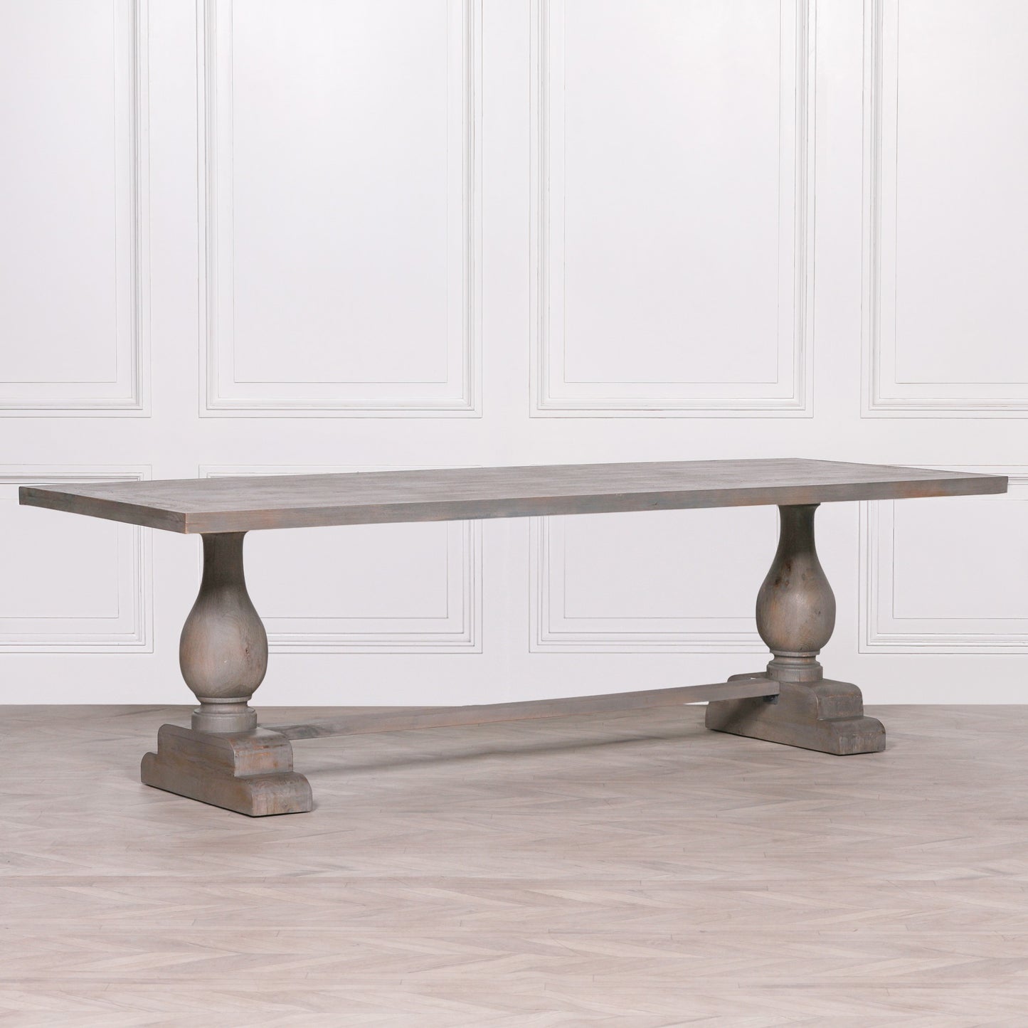 Maison Reproductions Wooden Rustic Rectangular Dining Table 260cm -  KFA932