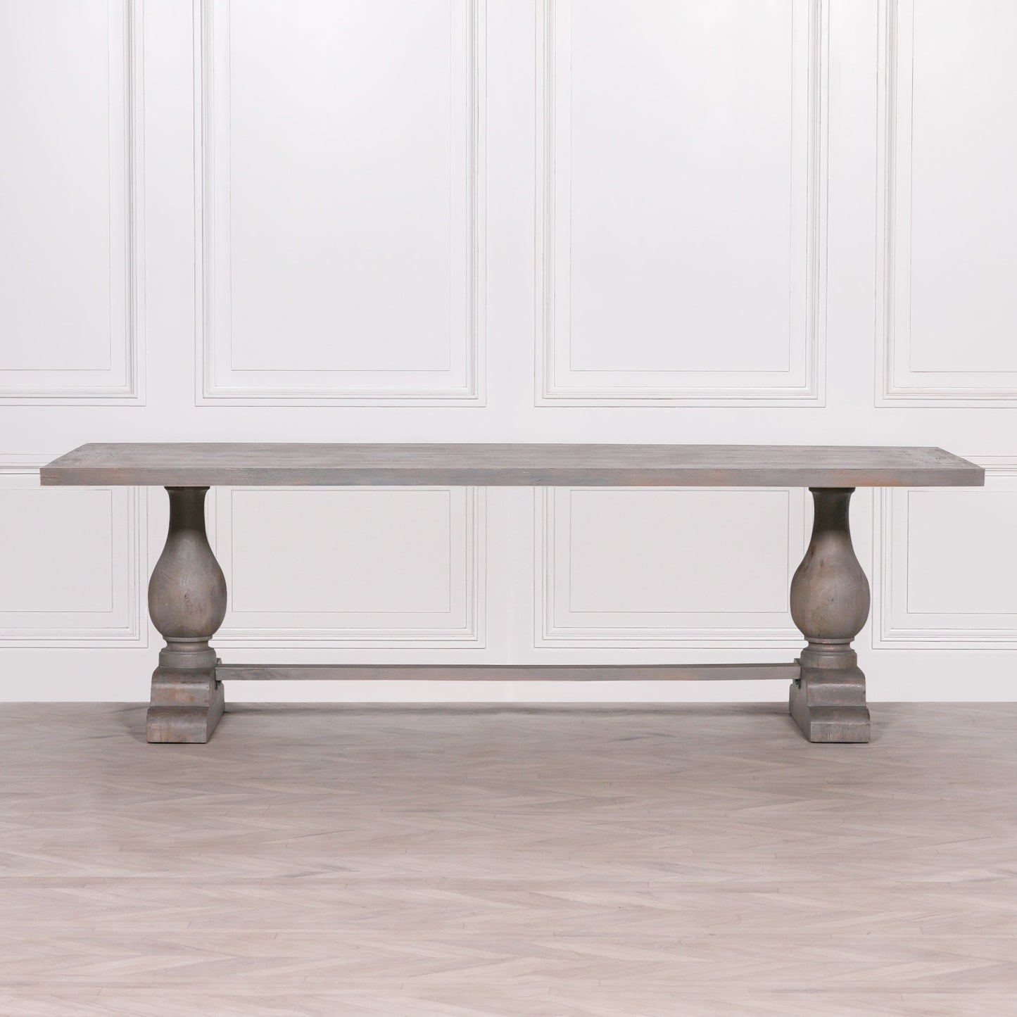Maison Reproductions Wooden Rustic Rectangular Dining Table 260cm -  KFA932