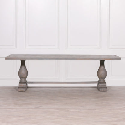 Maison Reproductions Wooden Rustic Rectangular Dining Table 260cm -  KFA932