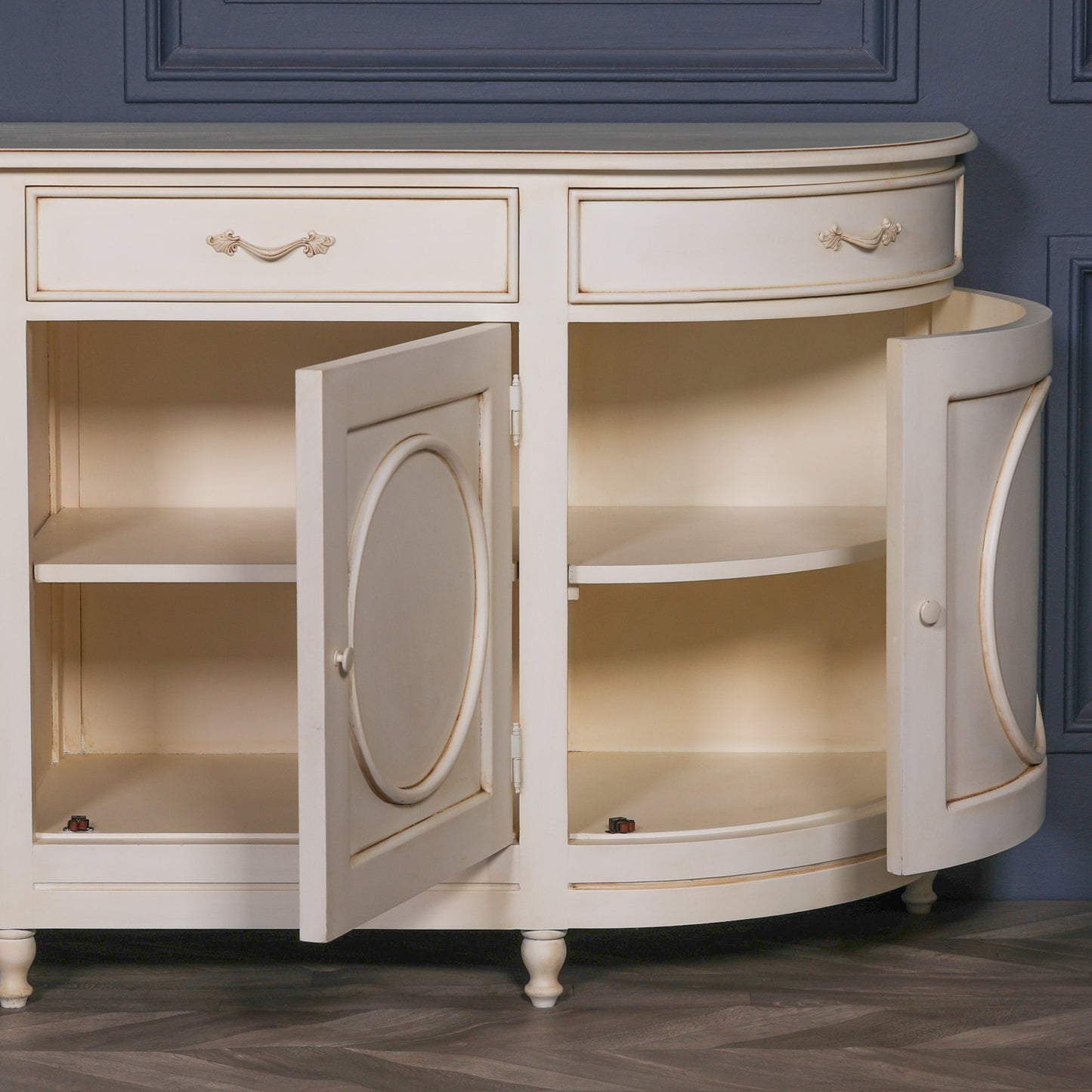 Maison Reproductions Aged Ivory Sideboard - LWR07