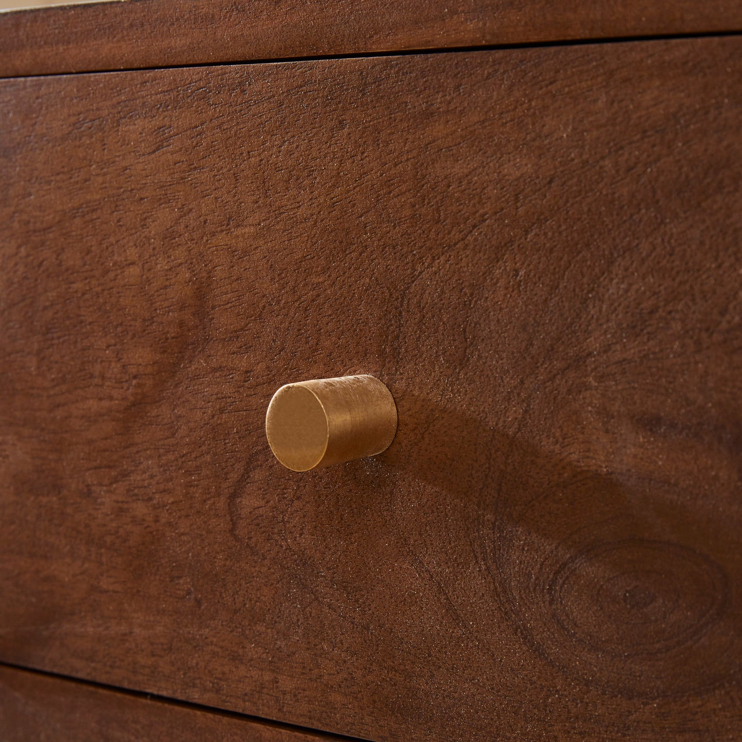Fishe & Lilly Scandinavian Walnut Logan Narrow Bedside Table