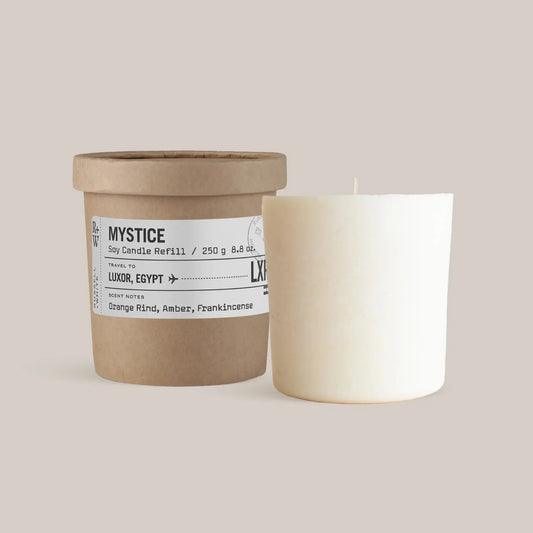 Mystice Scented Candle Refill - White Bear Furnishings