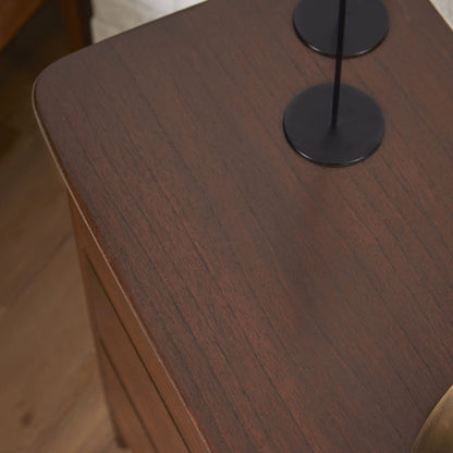 Fishe & Lilly Norway Walnut Chest of 3 Drawers