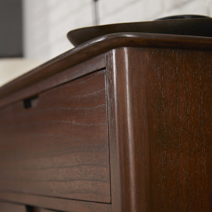Fishe & Lilly Norway Walnut Chest of 3 Drawers