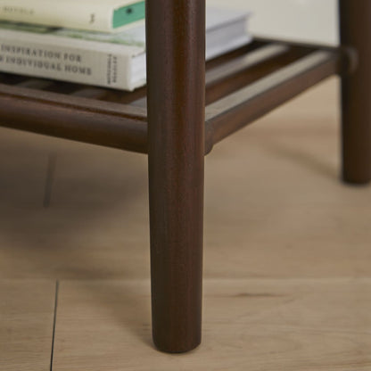 Fishe & Lilly Norway Walnut Side Table