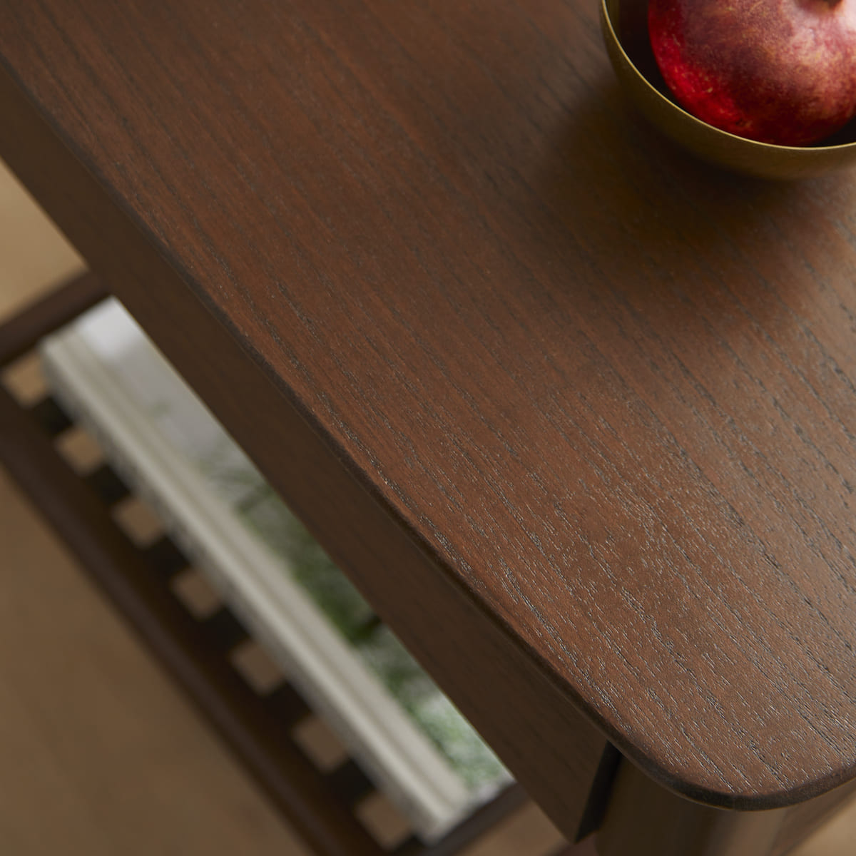 Fishe & Lilly Norway Walnut Side Table