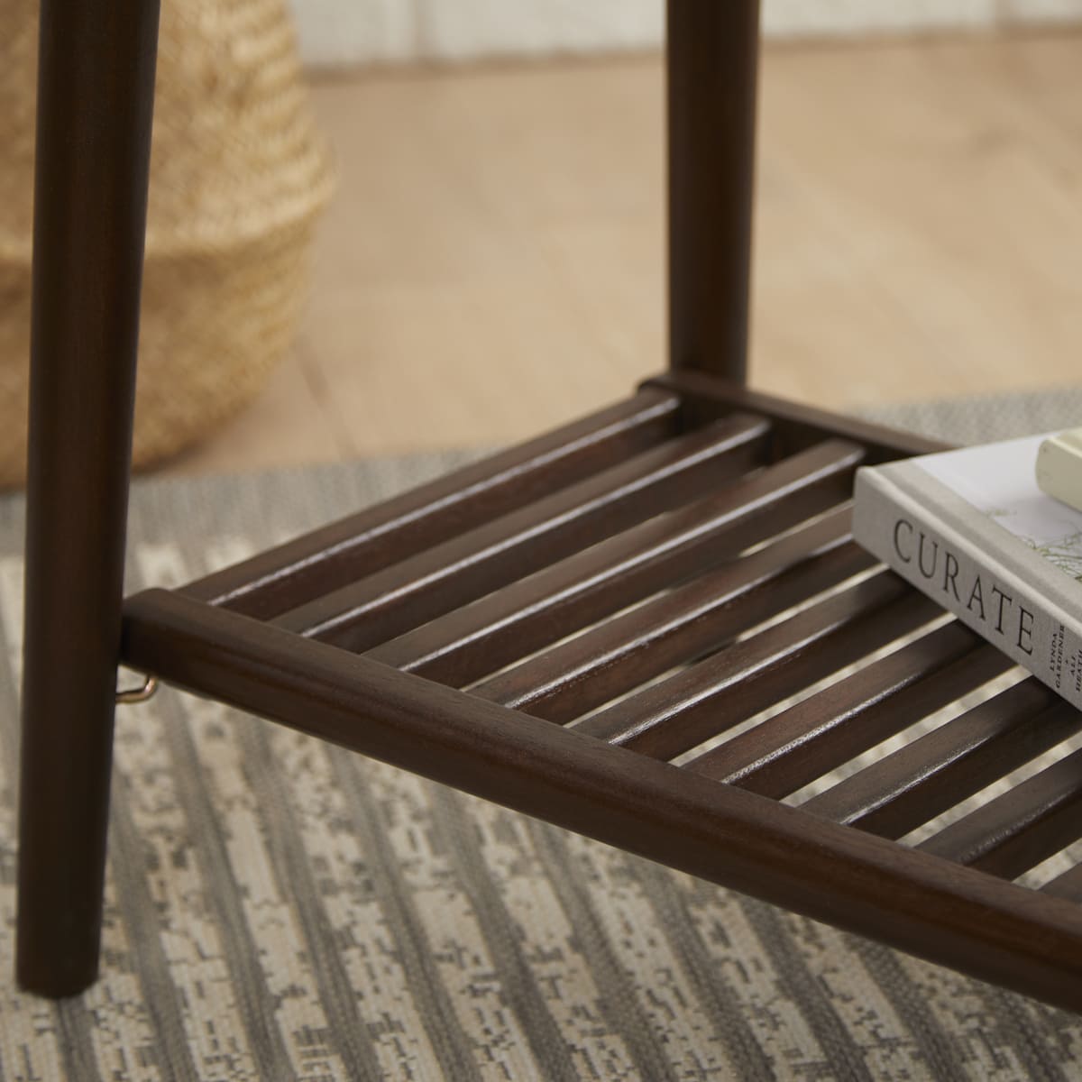 Fishe & Lilly Norway Walnut Side Table