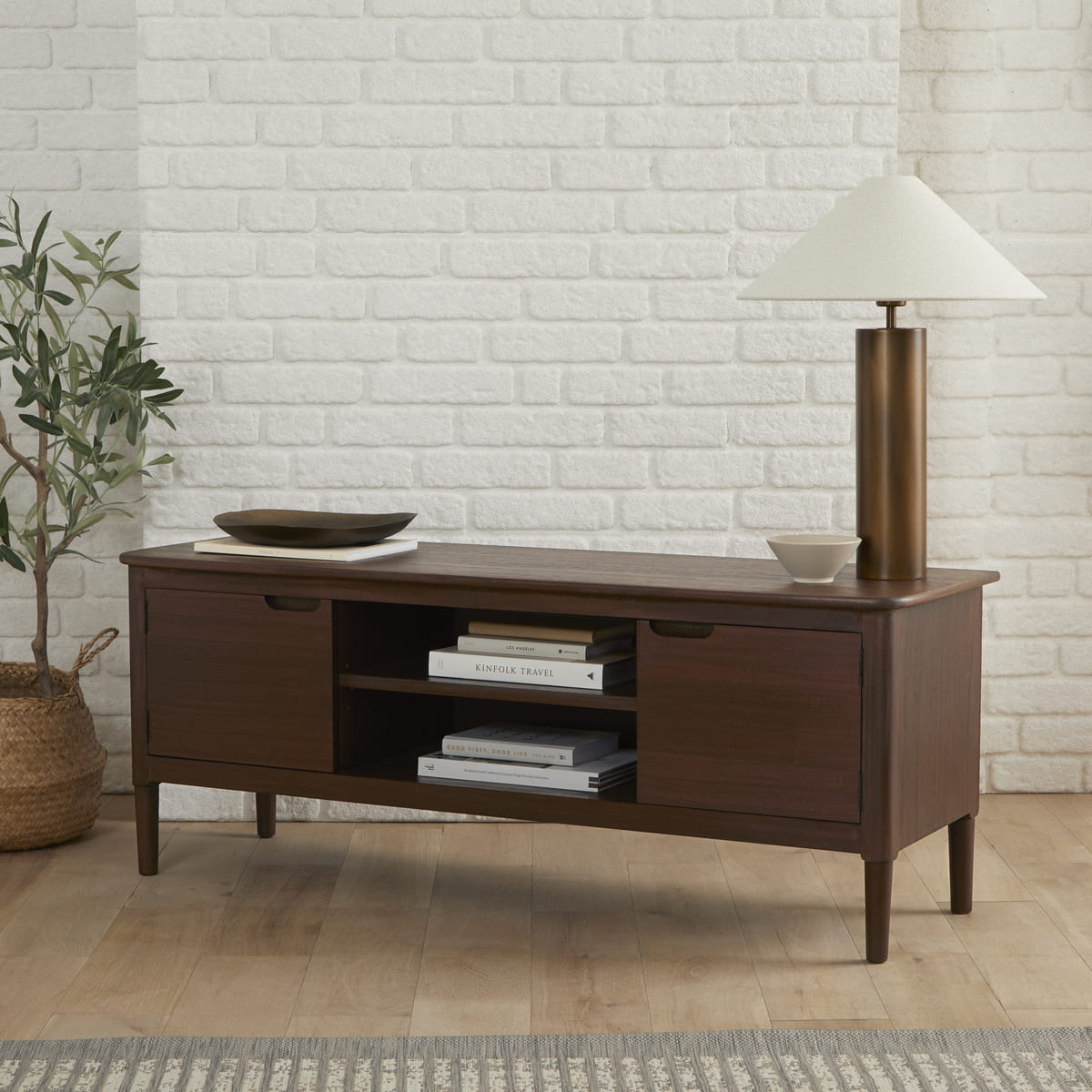 Fishe & Lilly Norway Walnut TV Stand & Media Unit