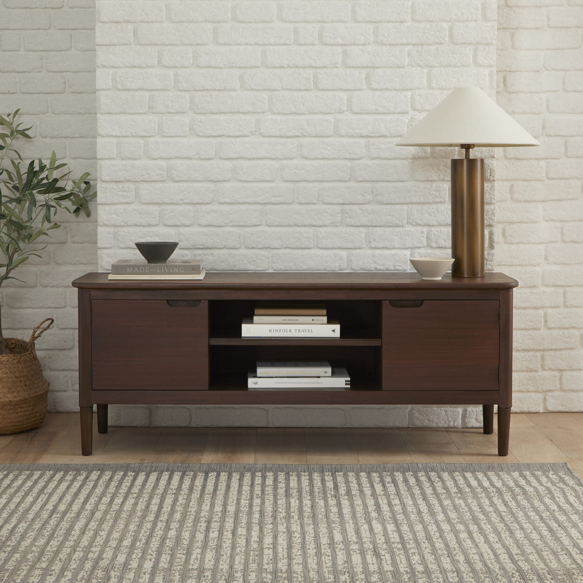 Fishe & Lilly Norway Walnut TV Stand & Media Unit