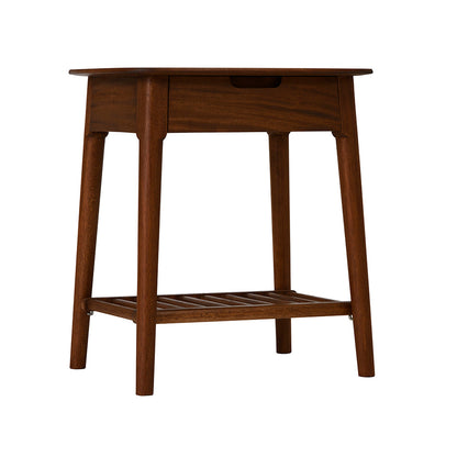 Fishe & Lilly Norway Walnut Side Table