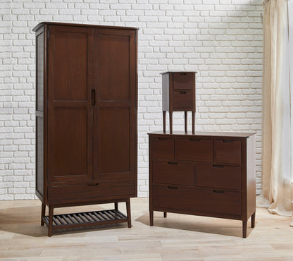 Fishe & Lilly Norway Walnut Wardrobe