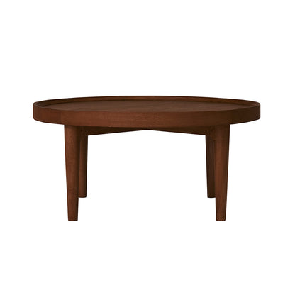 Fishe & Lilly Norway Walnut Round Coffee Table